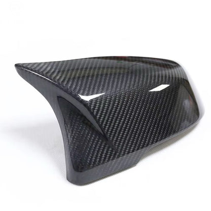 M Style Dry Carbon Fibre Mirror Caps - A90/91 Supra