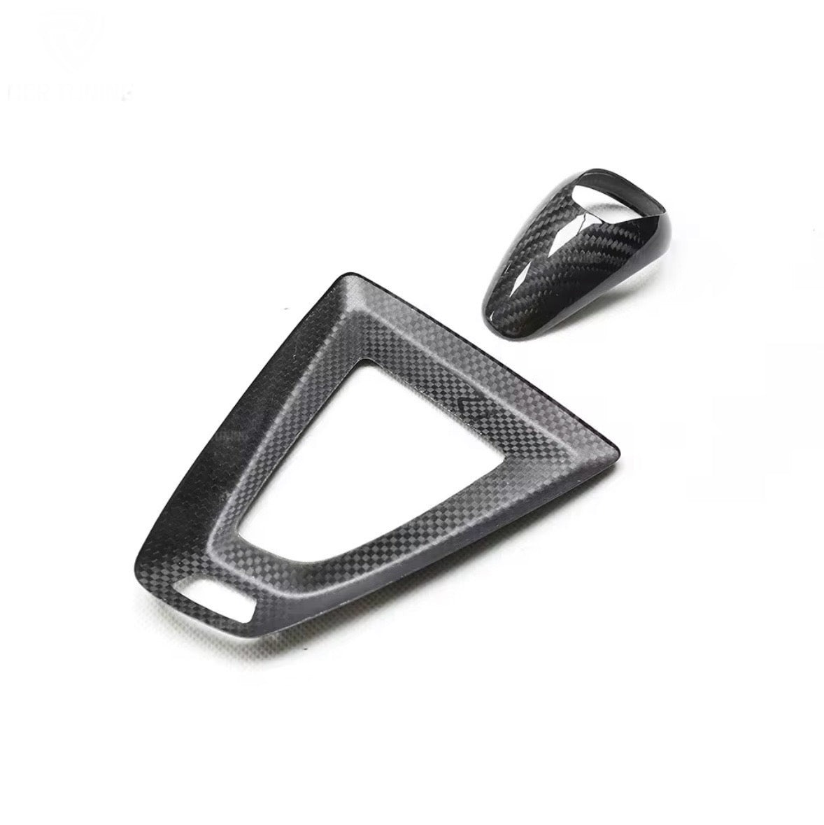 Dry Carbon Fibre Gear Knob Trim+Surround - F Chassis