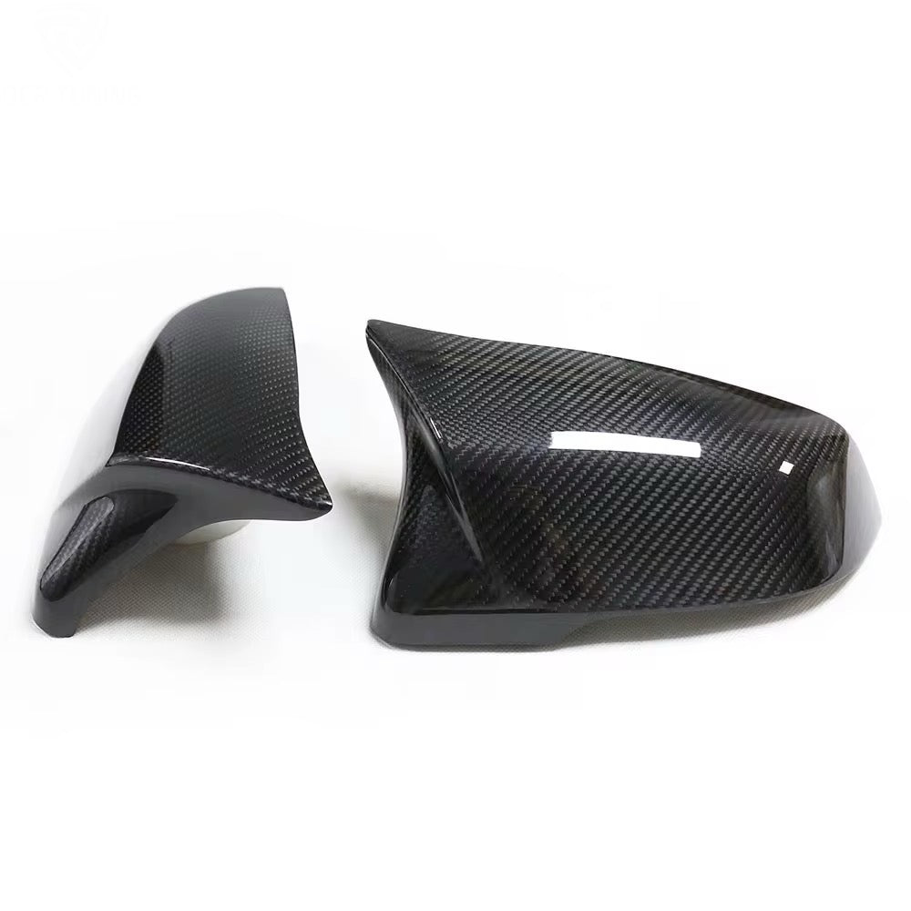 M Style Dry Carbon Fibre Mirror Caps - A90/91 Supra