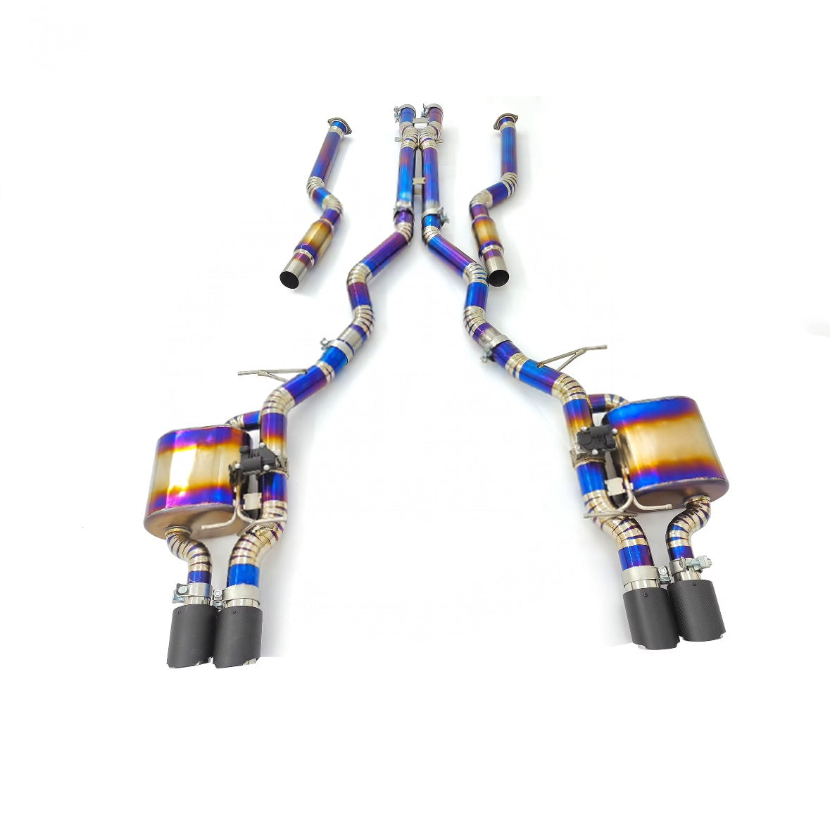 Valved Titanium Catback Exhaust - BMW E6X M5 & M6