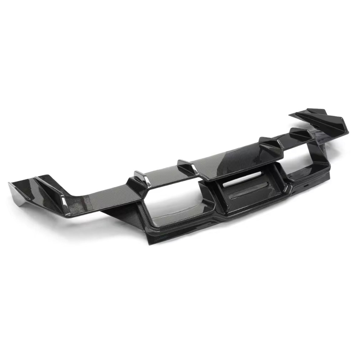 V Style Dry Carbon Fibre Rear Diffuser - M2 G87