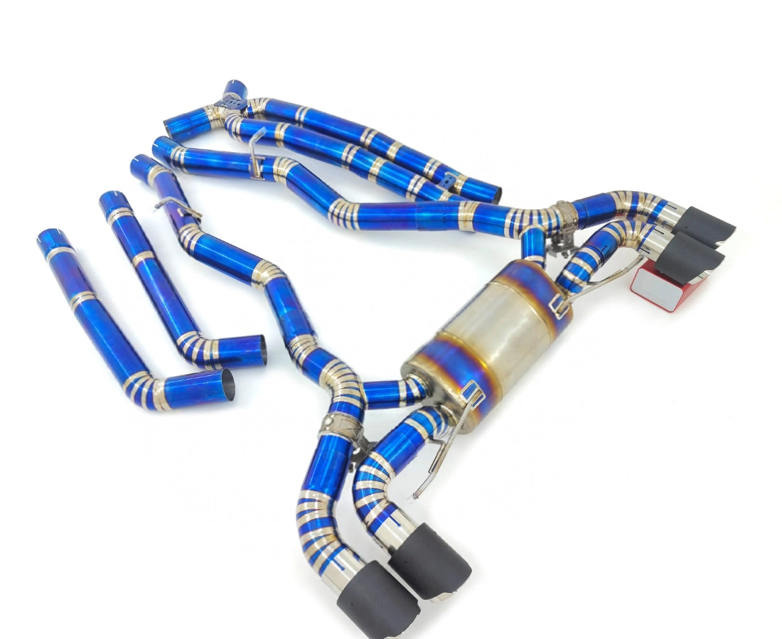 Titanium Catback Exhaust - BMW X5M/X6M