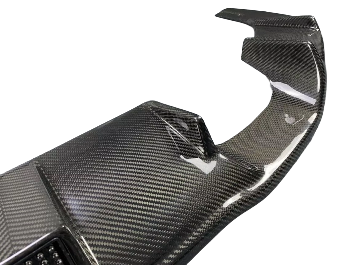 Carbon Fibre Diffuser With Track Light - BMW F87 M2