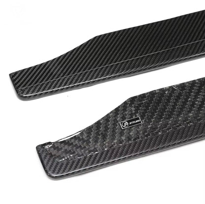 Dry Carbon Fibre Side Skirts AC Style - G87