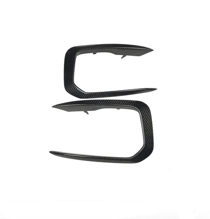 Carbon Fibre Front Fog Light Canards - 1 Series F20 M140i