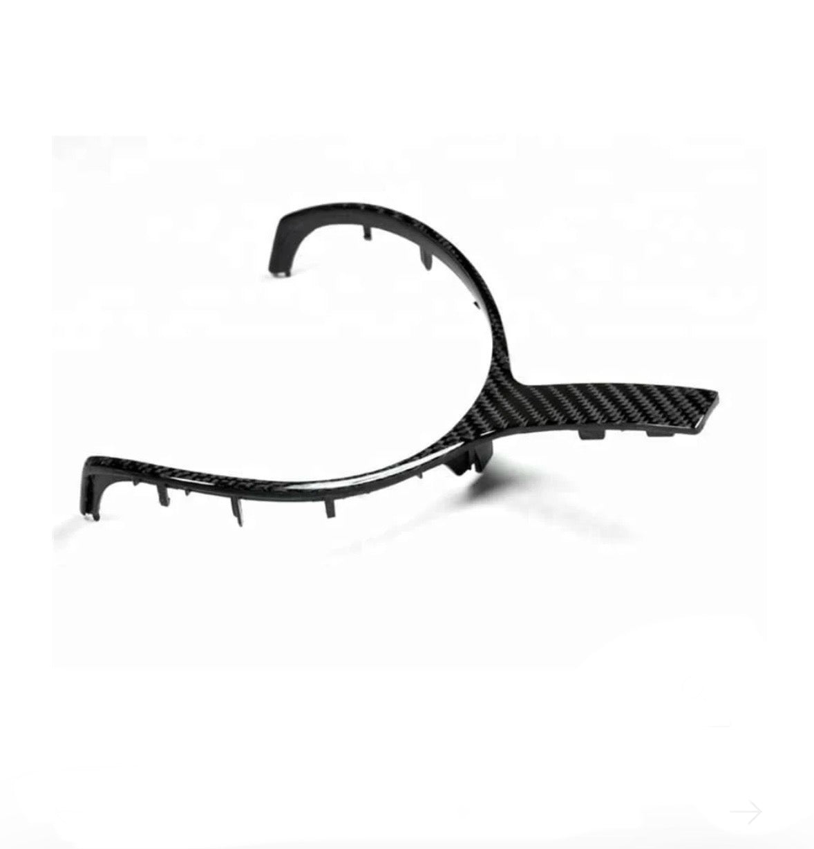 Carbon Fibre Steering Wheel Trim - 1,2,3 & 4 Series