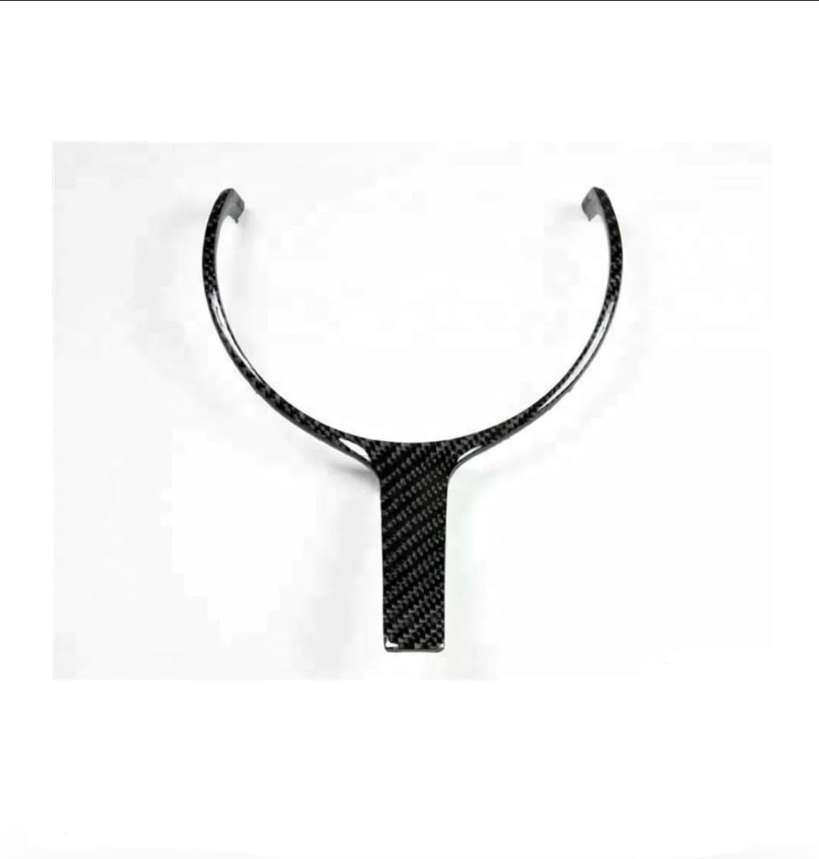 Carbon Fibre Steering Wheel Trim - 1,2,3 & 4 Series