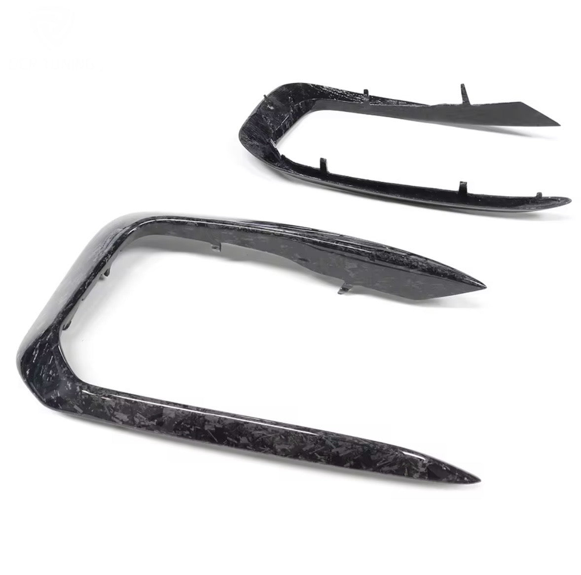 Forged Carbon Fibre Front Fog Light Canards - 1 Series F20/ M140i