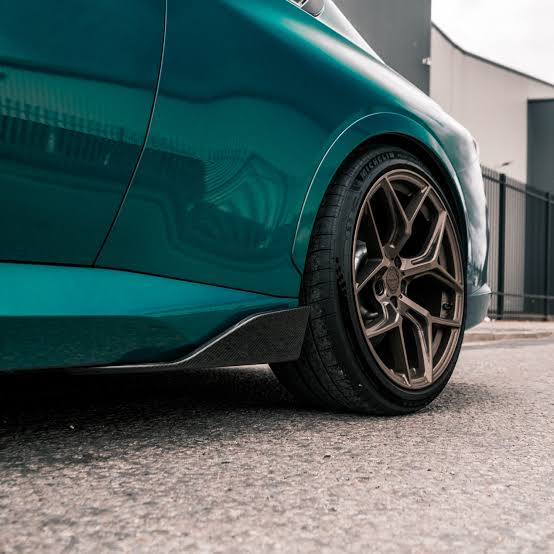 Dry Carbon Fibre Side Skirts - 2 Series