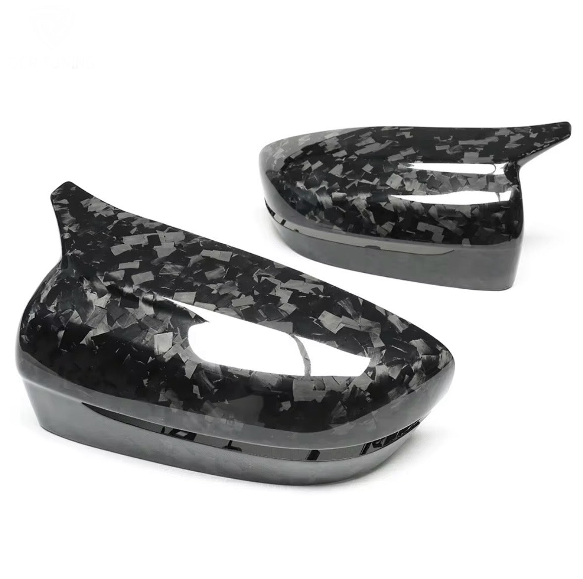 M3/M5 Style Forged Dry Carbon Fibre Mirror Caps - G Chassis