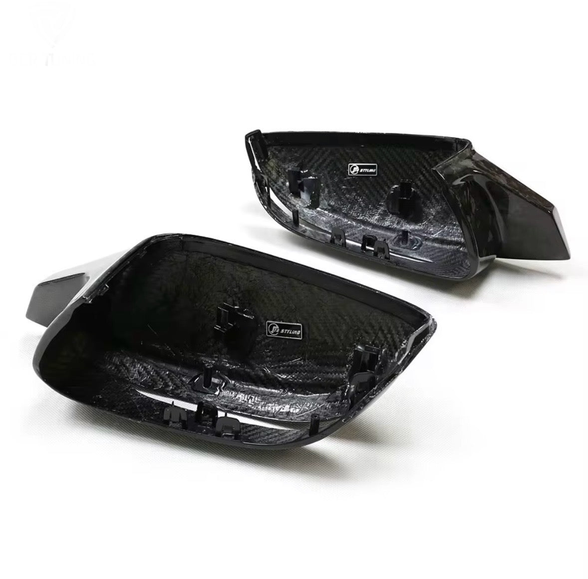 M3/M5 Style Forged Dry Carbon Fibre Mirror Caps - G Chassis