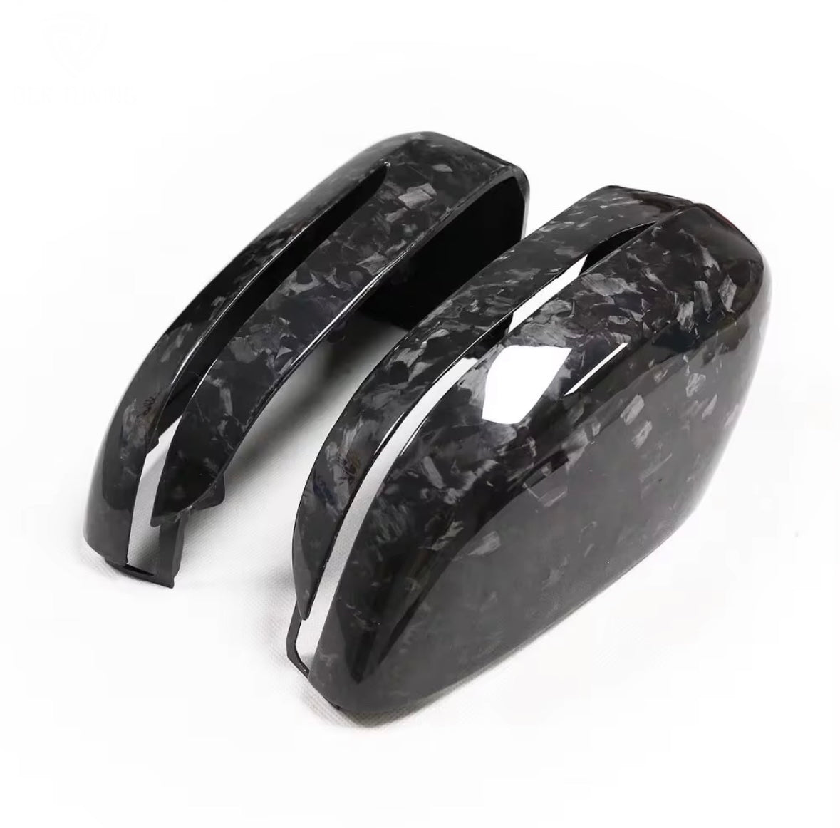 Forged Dry Carbon Fibre Mirror Caps RHD - G chassis