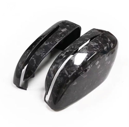 Forged Dry Carbon Fibre Mirror Caps RHD - G chassis