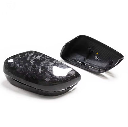 Forged Dry Carbon Fibre Mirror Caps RHD - G chassis