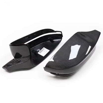 Carbon Fibre Mirror Caps - G chassis