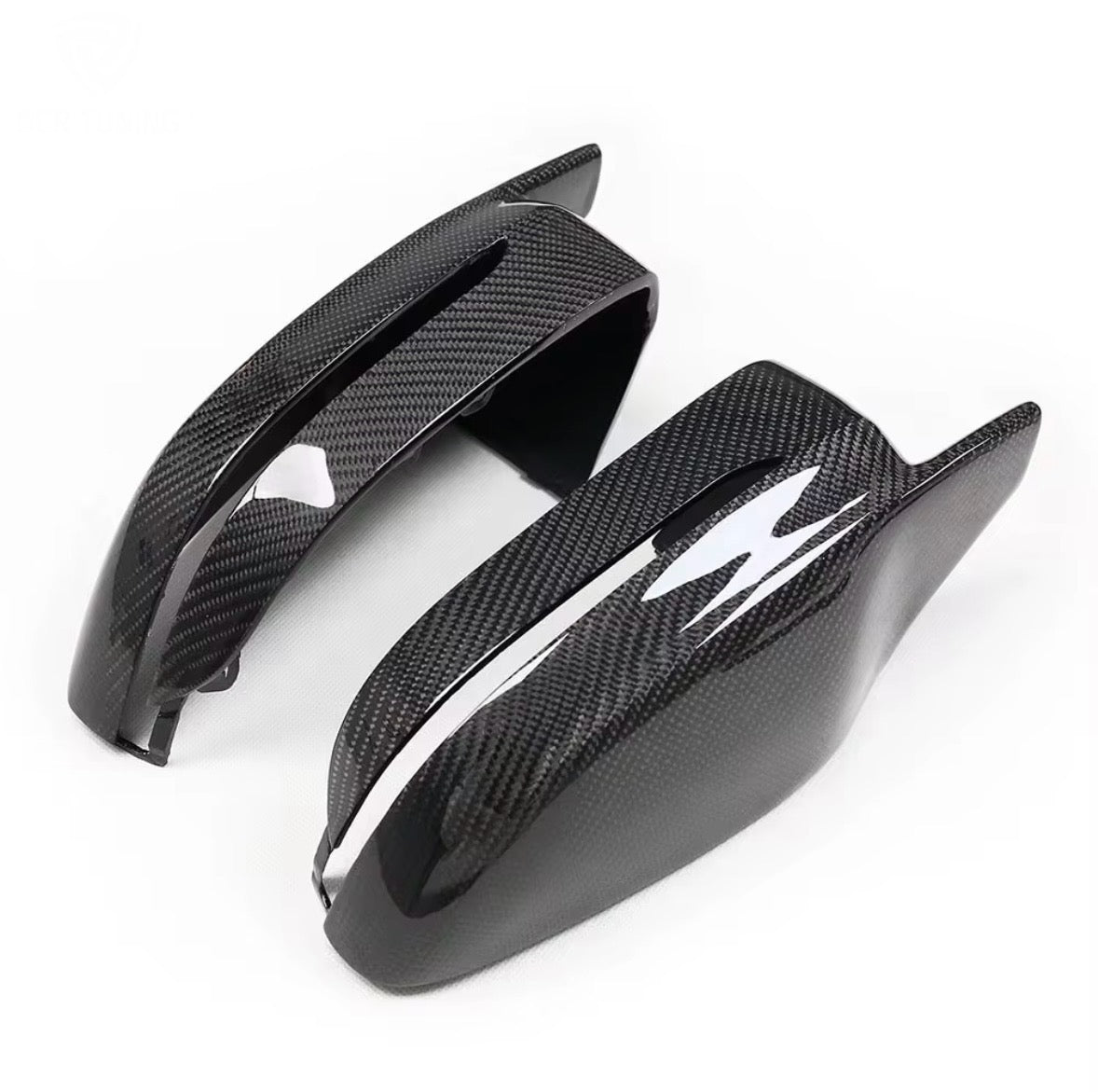 Carbon Fibre Mirror Caps - G chassis