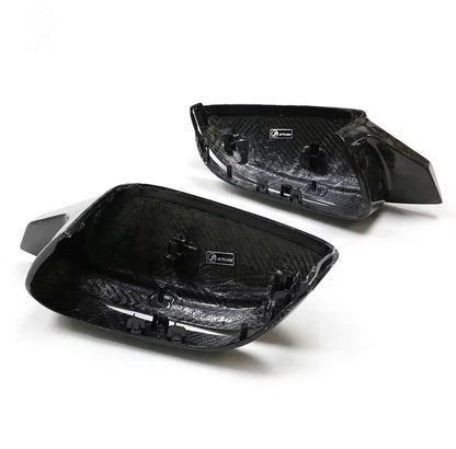 Dry Forged Carbon Fibre Mirror Caps - G Chassis