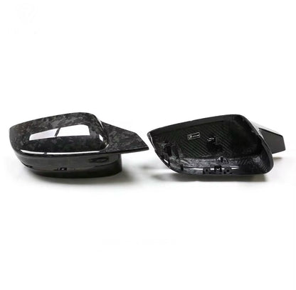 Dry Forged Carbon Fibre Mirror Caps - G Chassis