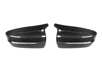 Dry Carbon Fibre/ABS Backed Mirror Caps - BMW F90/F91/F92