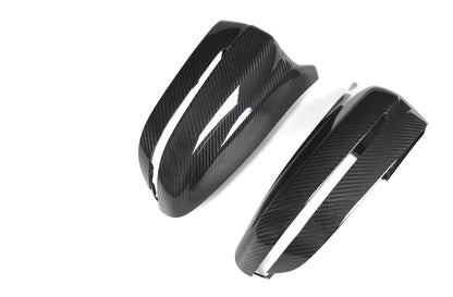 Dry Carbon Fibre/ABS Backed Mirror Caps - BMW F90/F91/F92