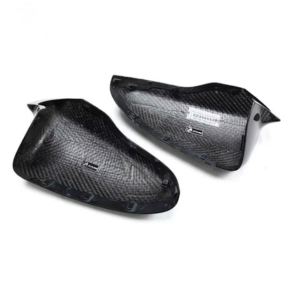 Dry Carbon Fibre Mirror Caps - F Chassis