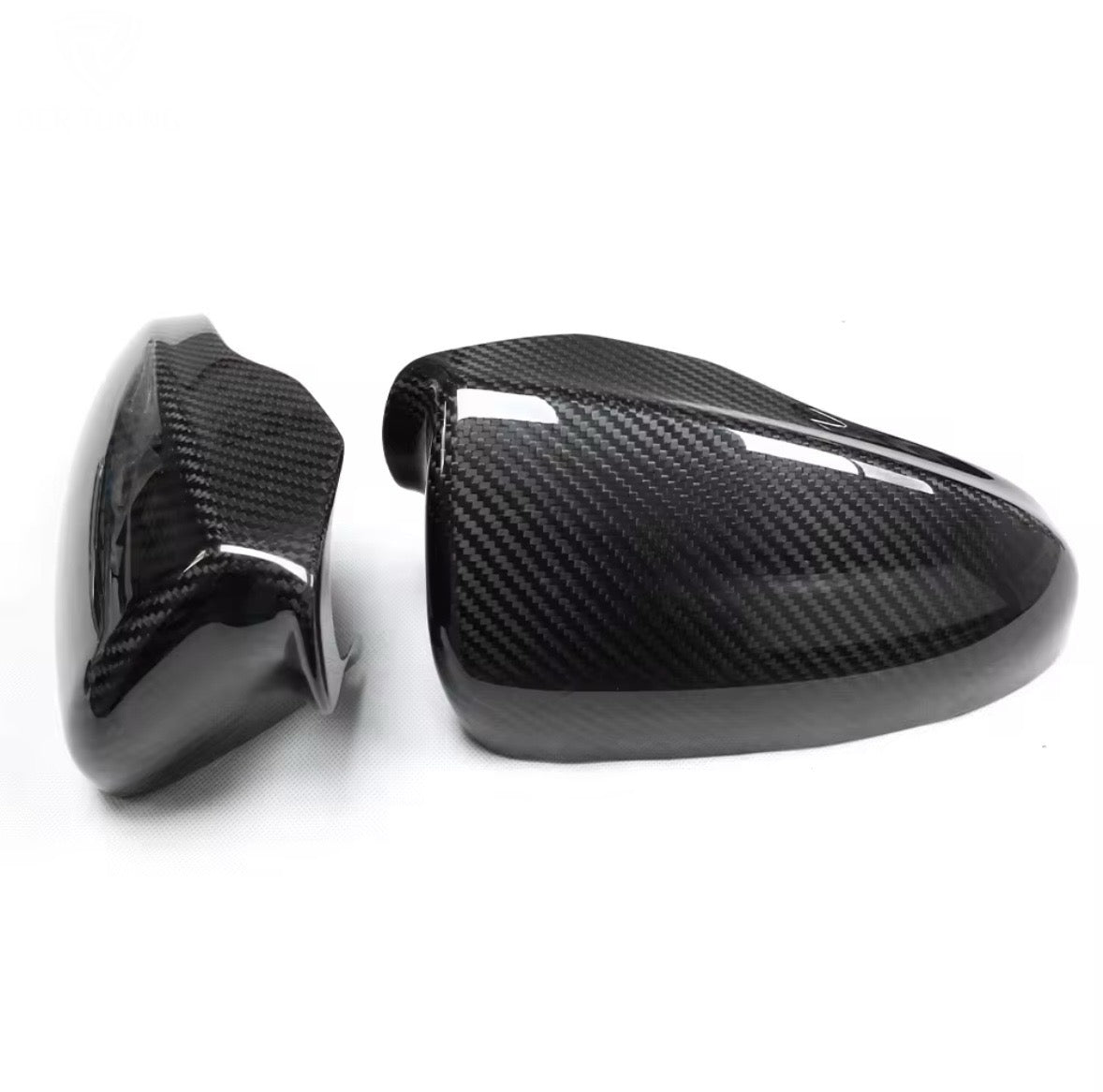 Dry Carbon Fibre Mirror Caps - F Chassis
