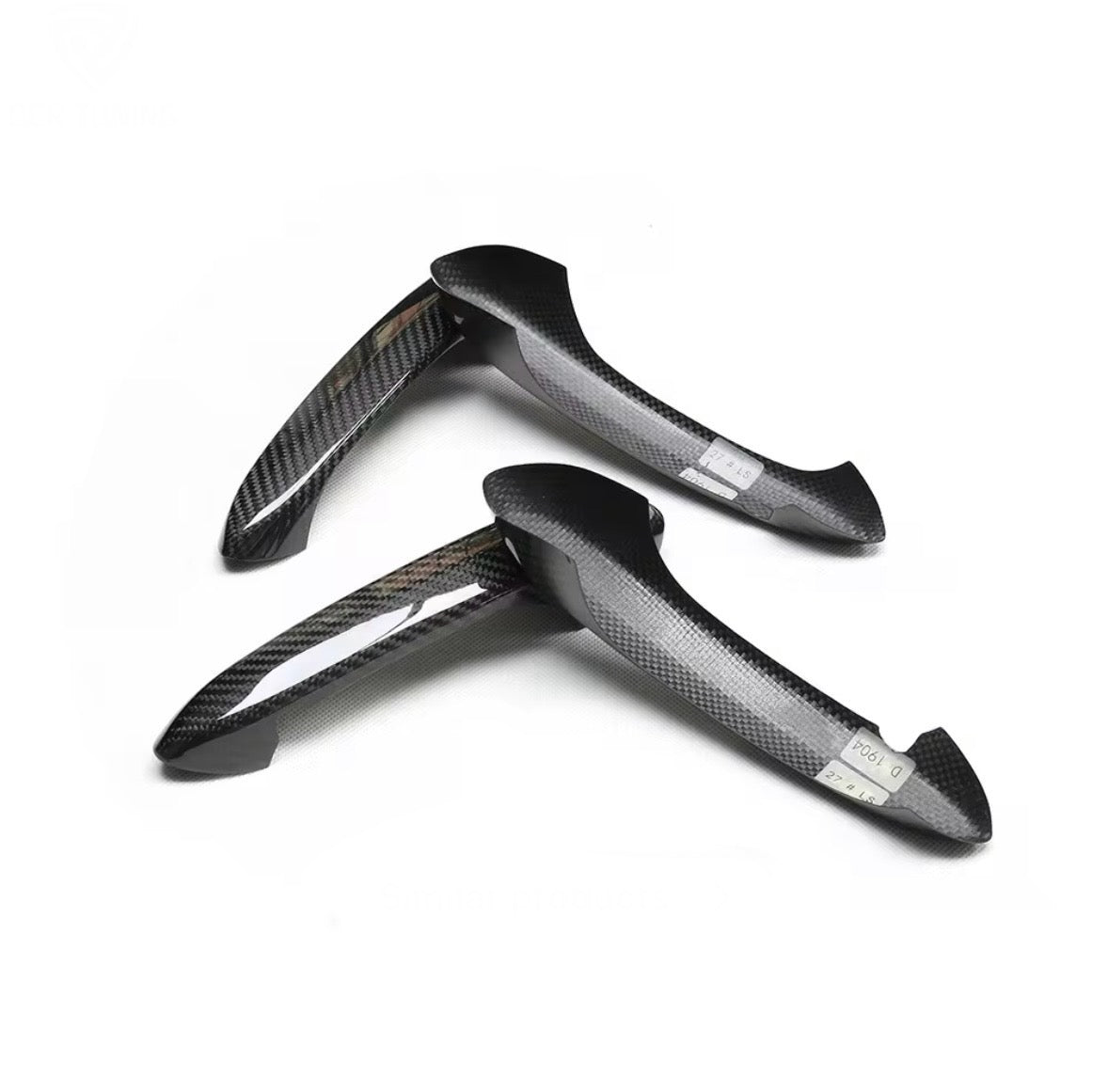 Dry Carbon Fibre Door Handle Covers