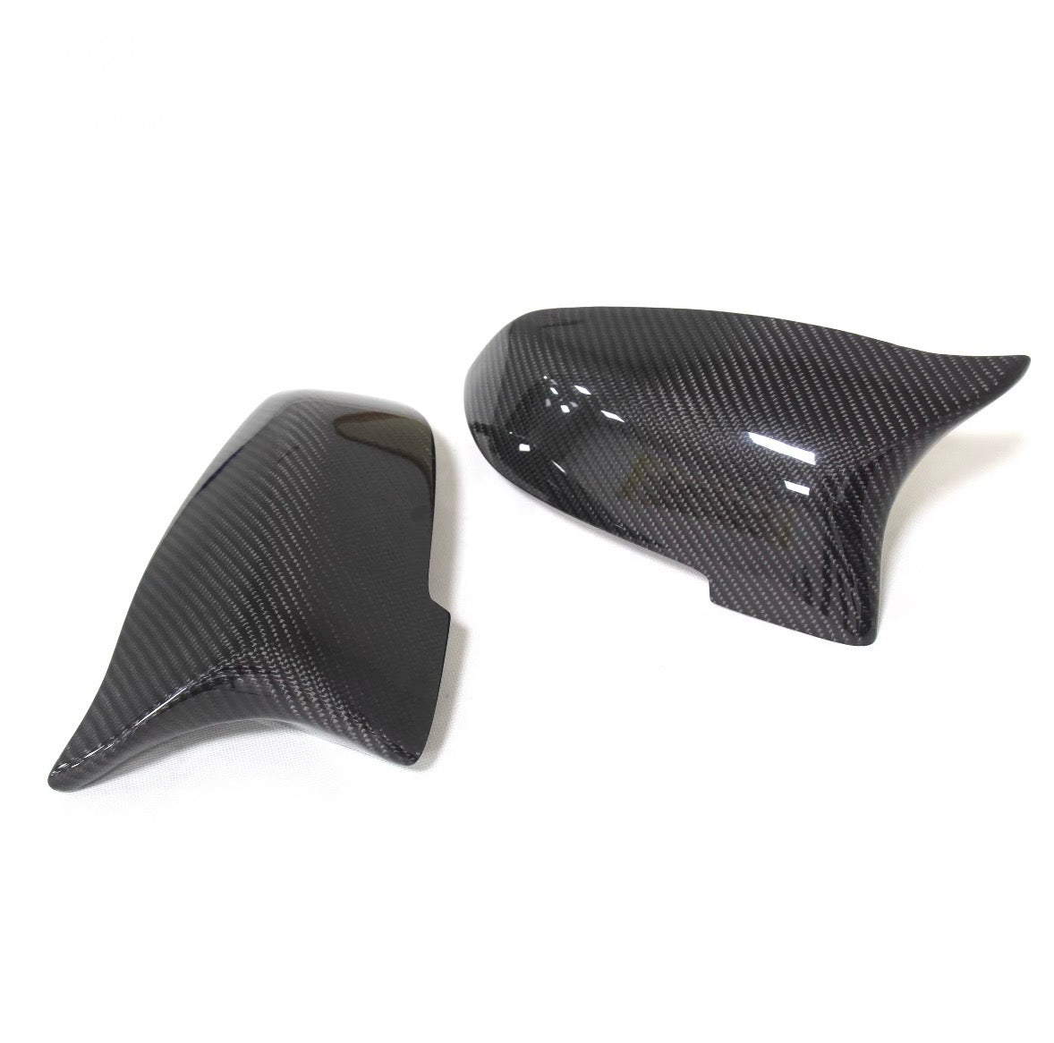 Carbon Fiber/ABS Backed Mirror Caps - 5 Series