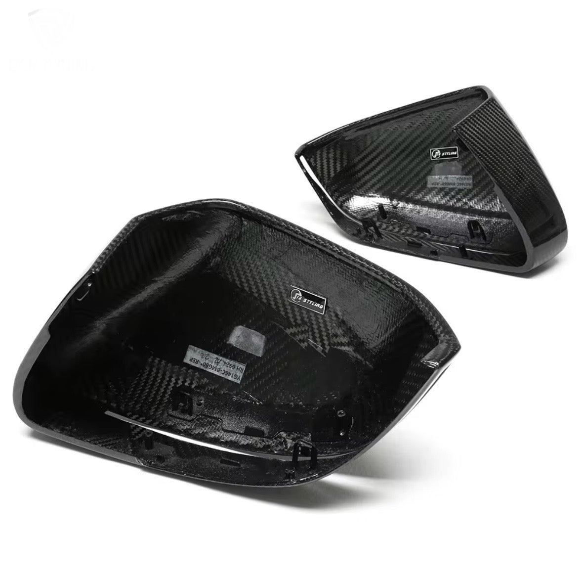 Dry Carbon Fibre Mirror Caps - 7 Series G70 & 5 Series G60/61