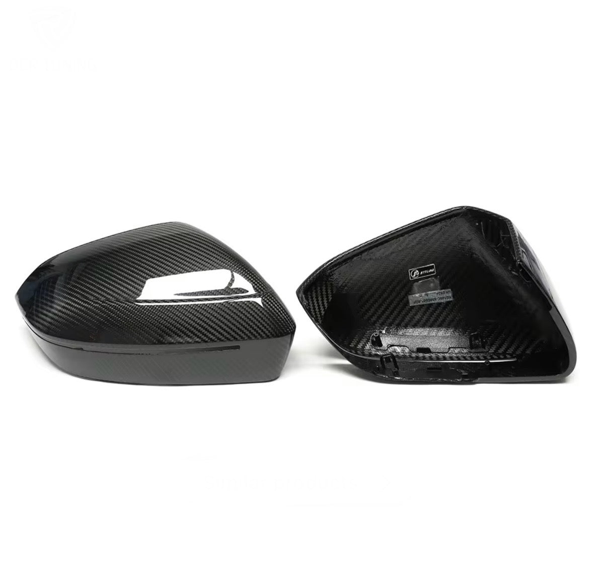 Dry Carbon Fibre Mirror Caps - 7 Series G70 & 5 Series G60/61