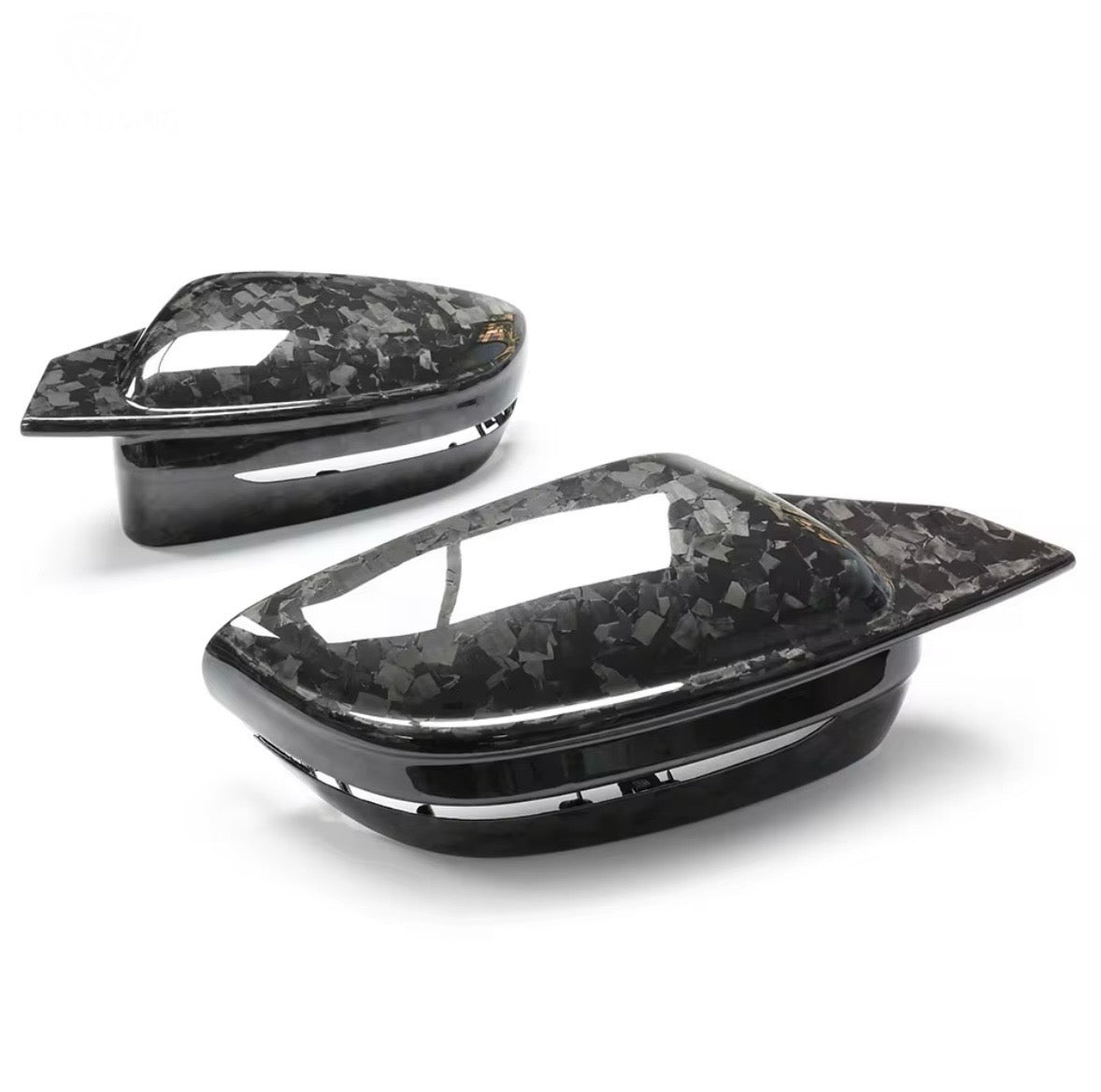 Dry Carbon Fibre Mirror Caps - 6 Series