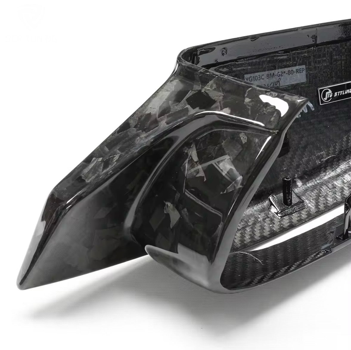 Dry Carbon Fibre Mirror Caps - 6 Series