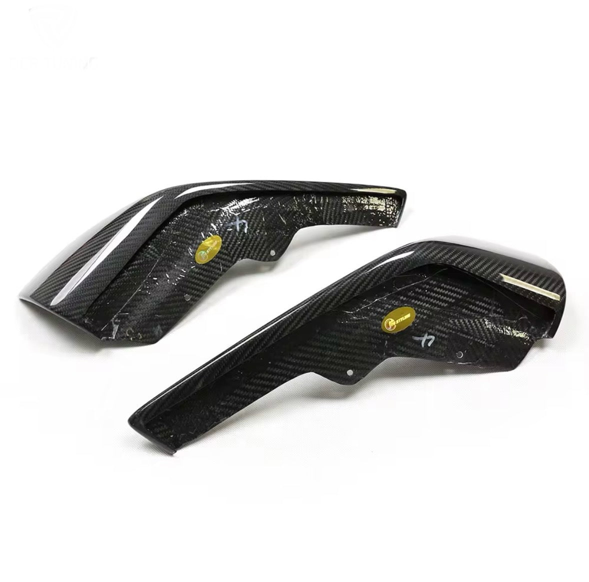 Carbon Fibre Front Bumper Fins - M2 F87