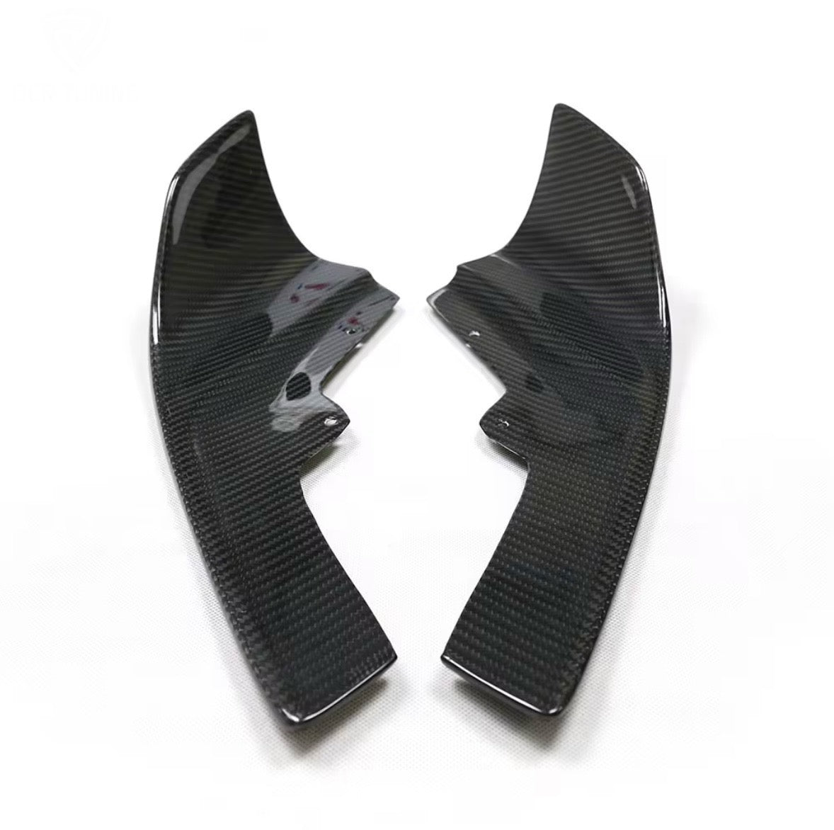Carbon Fibre Front Bumper Fins - M2 F87