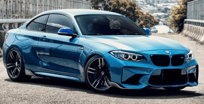 Dry Carbon Fibre Front Bumper Fins - M2 F87