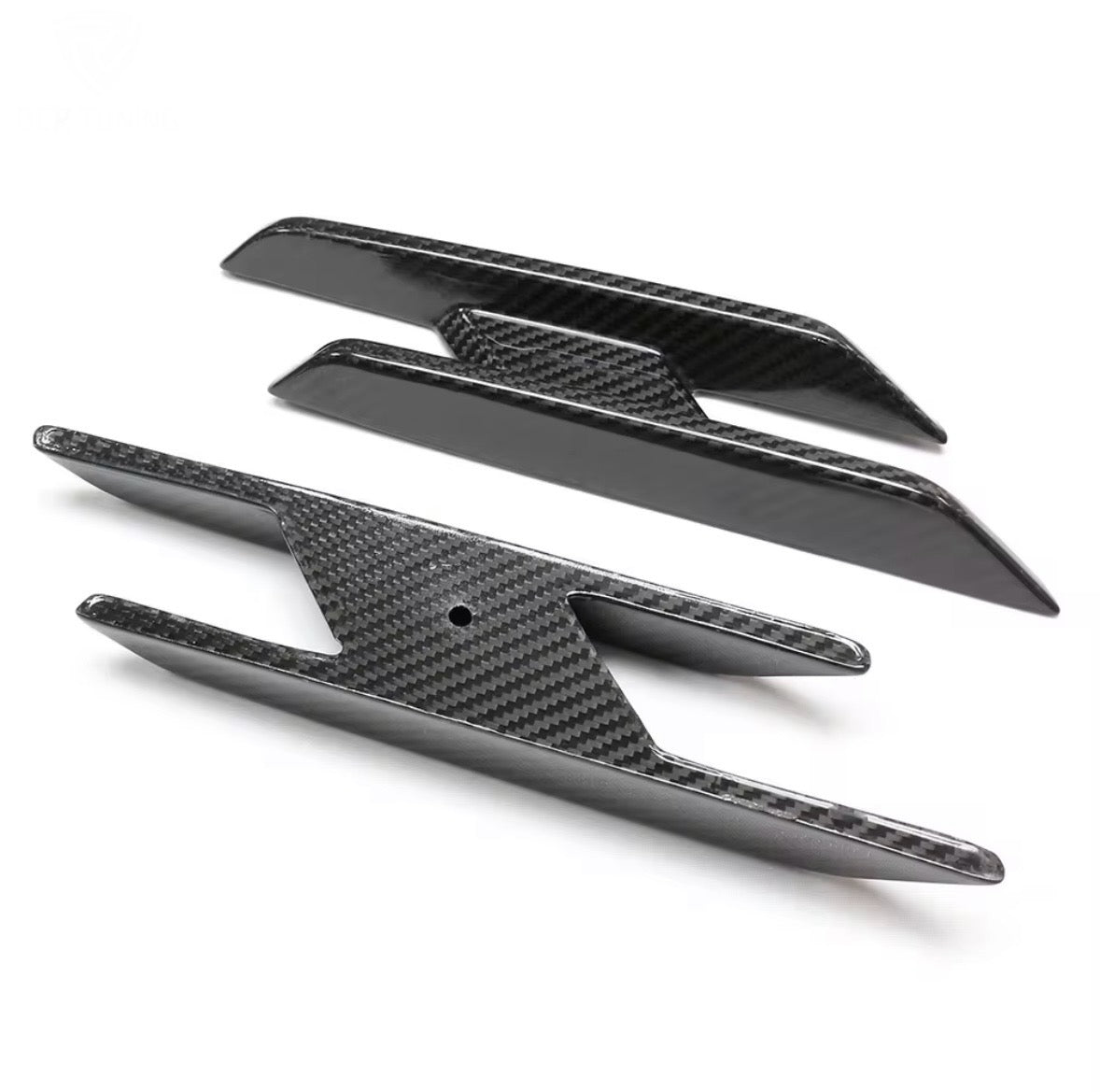 Dry Carbon Fibre Fender Trim - M2 G87